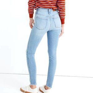 Madewell 10" High-Rise Skinny Jeans - Wheeler Wash